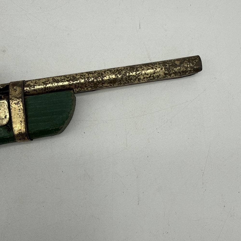 1950's japanese Wooden Tin Cork Gun For Parts Only No Returns - Picture 8 of 11